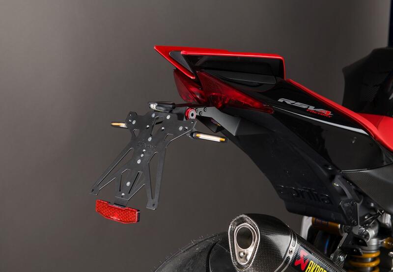Adjustable License Plate Holder for Aprilia A1